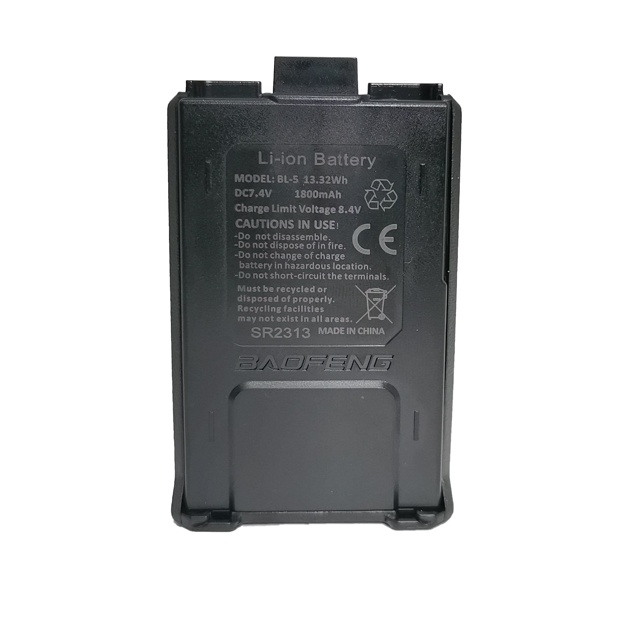 Baofeng original bl-5 1800mah li-ion battery for uv-5r series