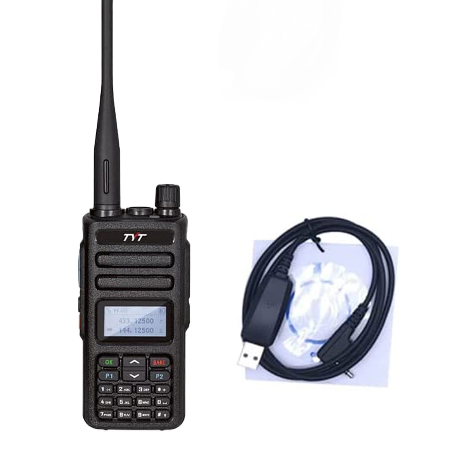 TYT MD-750 DMR two way radio 5W dual time slot dual band UHF/VHF IC Certified:10337A-MD750 - BAOFENGBFTECH