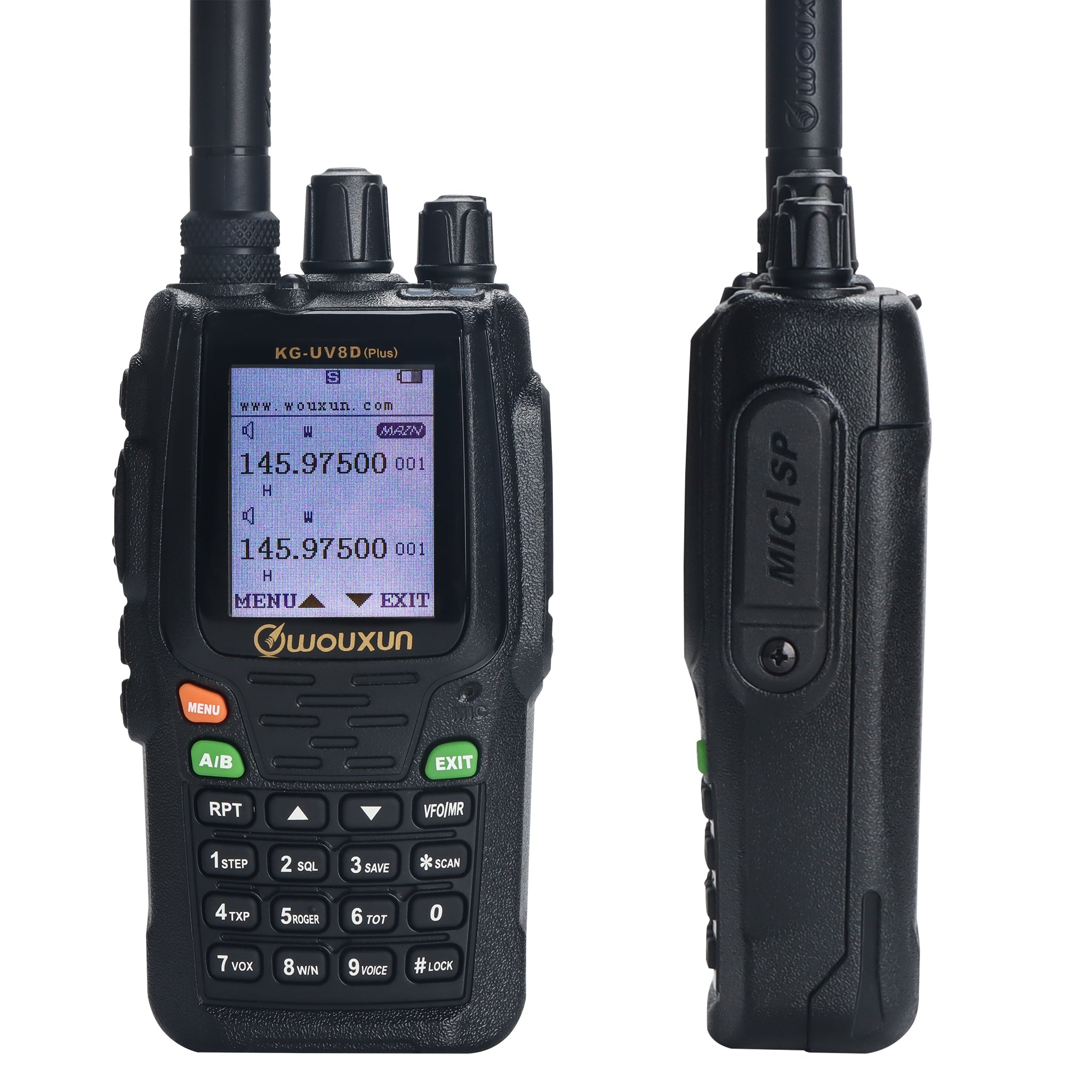 Wouxun KG-UV8D(Plus) Dual Bands, Voice Encryption Amateur Radio 144-148 MHz 430-450 MHz