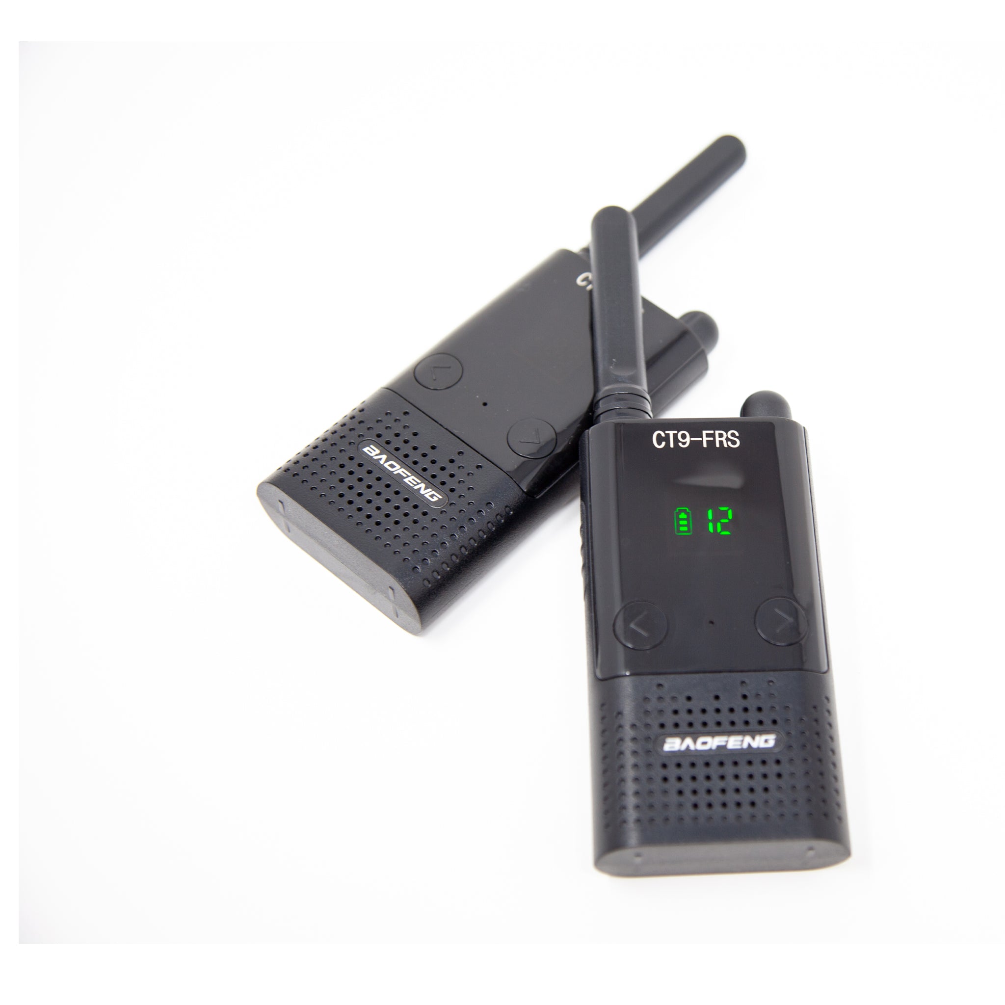 A Pair (2 PCs) Baofeng CT9-FRS Family Frequency Service (FRS) Radio, IC Certified