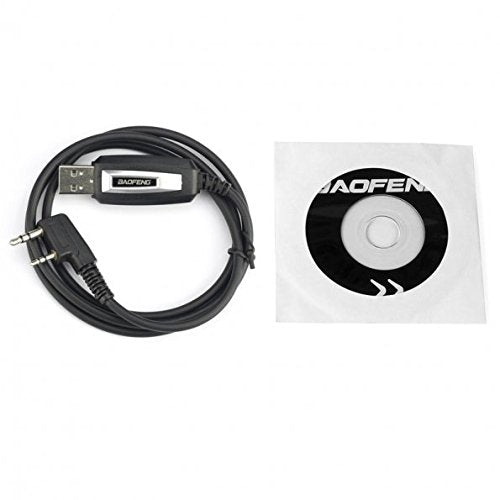 Baofeng USB PROGRAMMING CABLE FOR RADIO DUAL FOR UV-5R/5RA/5R PLUS/5RE UV3R PLUS/BF-888S WITH - BAOFENGBFTECH
