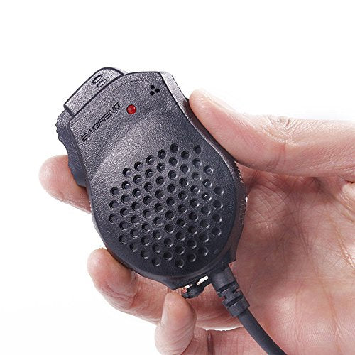 Baofeng Dual PTT Speaker Microphone For UV-82/UV-82HP/UV-82L/UV-8D/GT-5 Two-Way Radio - BAOFENGBFTECH