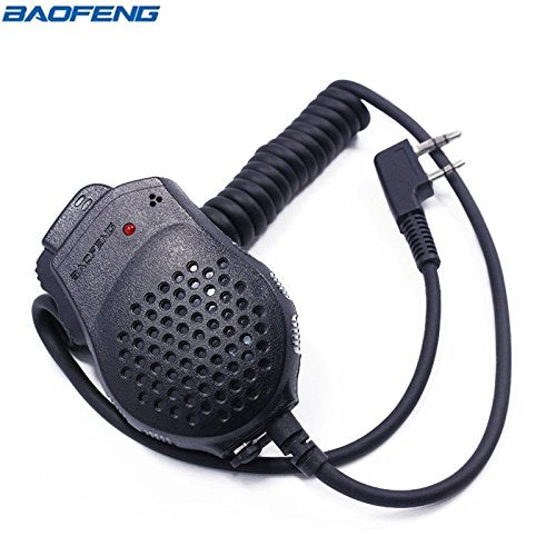 Baofeng Dual PTT Speaker Microphone For UV-82/UV-82HP/UV-82L/UV-8D/GT-5 Two-Way Radio - BAOFENGBFTECH
