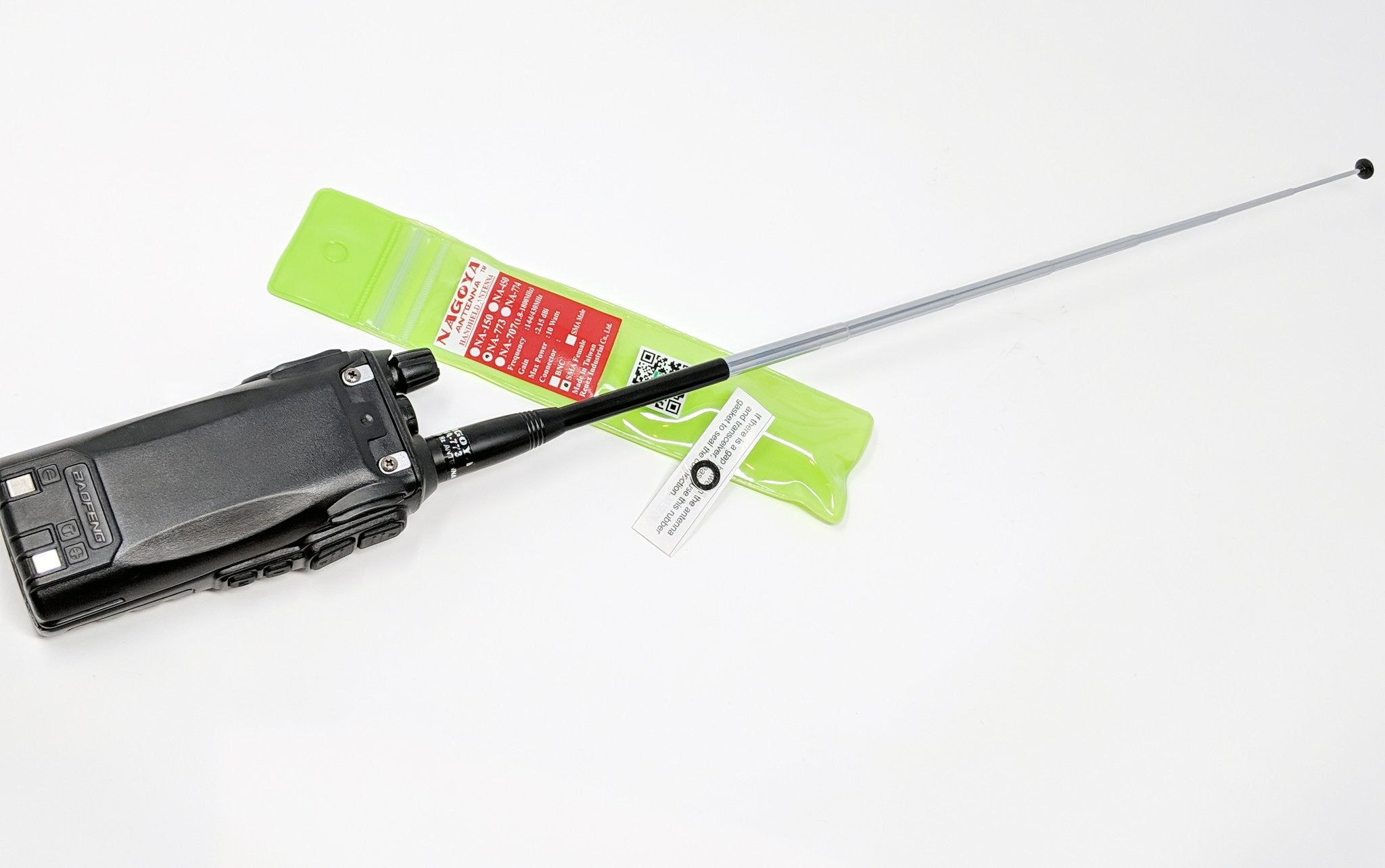 Genuine NAGOYA NA-773 Retractable Telescopic Antenna SMA-Female For Baofeng Radios - BAOFENGBFTECH