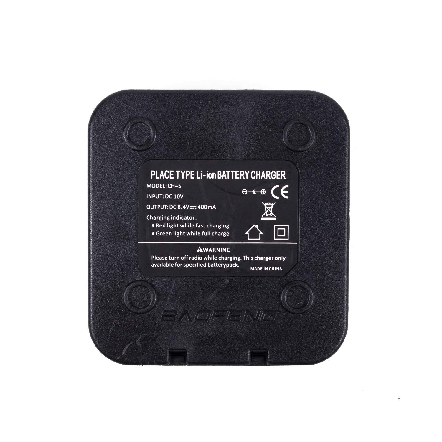 Baofeng Desktop Charger Li-ion Battery Charging for UV-5R 5RA 5RB 5RC 5RD 5RE 5REPLUS and BF-F8+ Radios - BAOFENGBFTECH