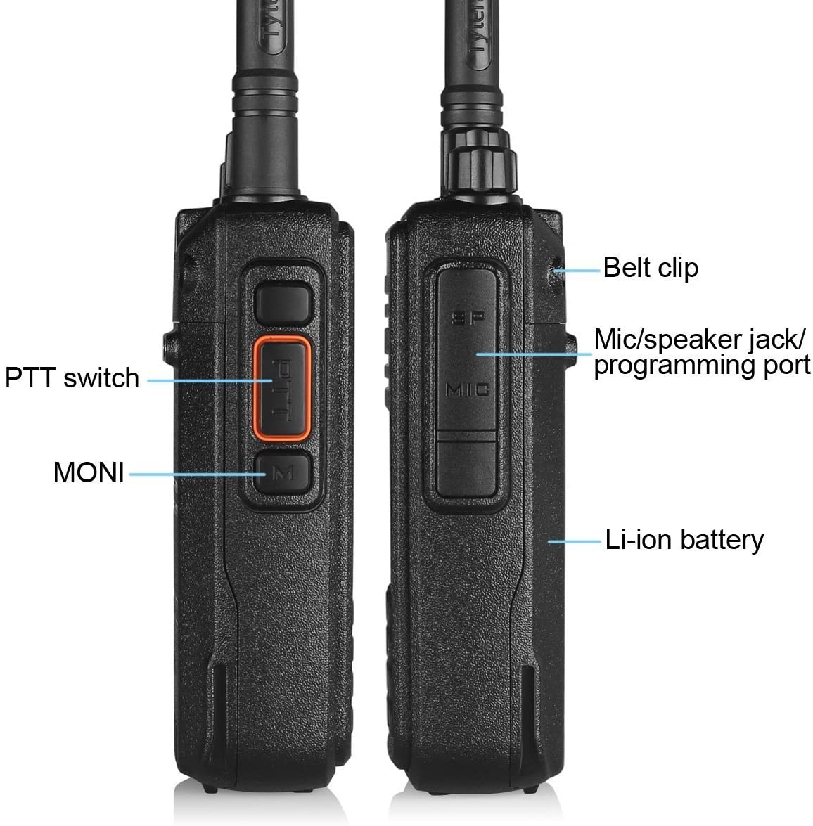 TYT MD-380 DMR Digital Radio VHF Two Way Radio Walkie Talkie Transceiver - BAOFENGBFTECH