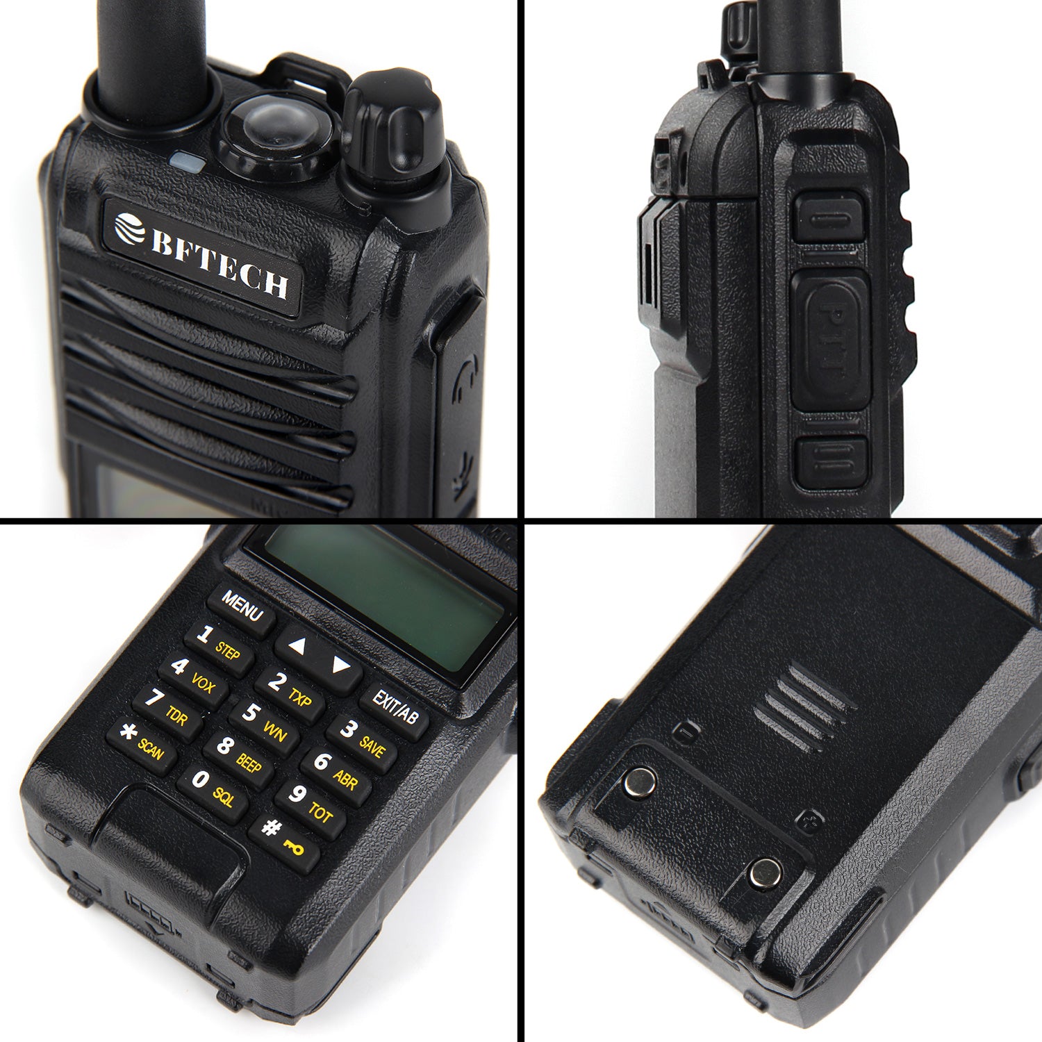 BFTECH BF-F8X3 Tri-Band 8 Watt VHF 1.25M UHF 136-174/220-260/400-520Mhz Portable Amateur Ham Two Way Radio - BAOFENGBFTECH