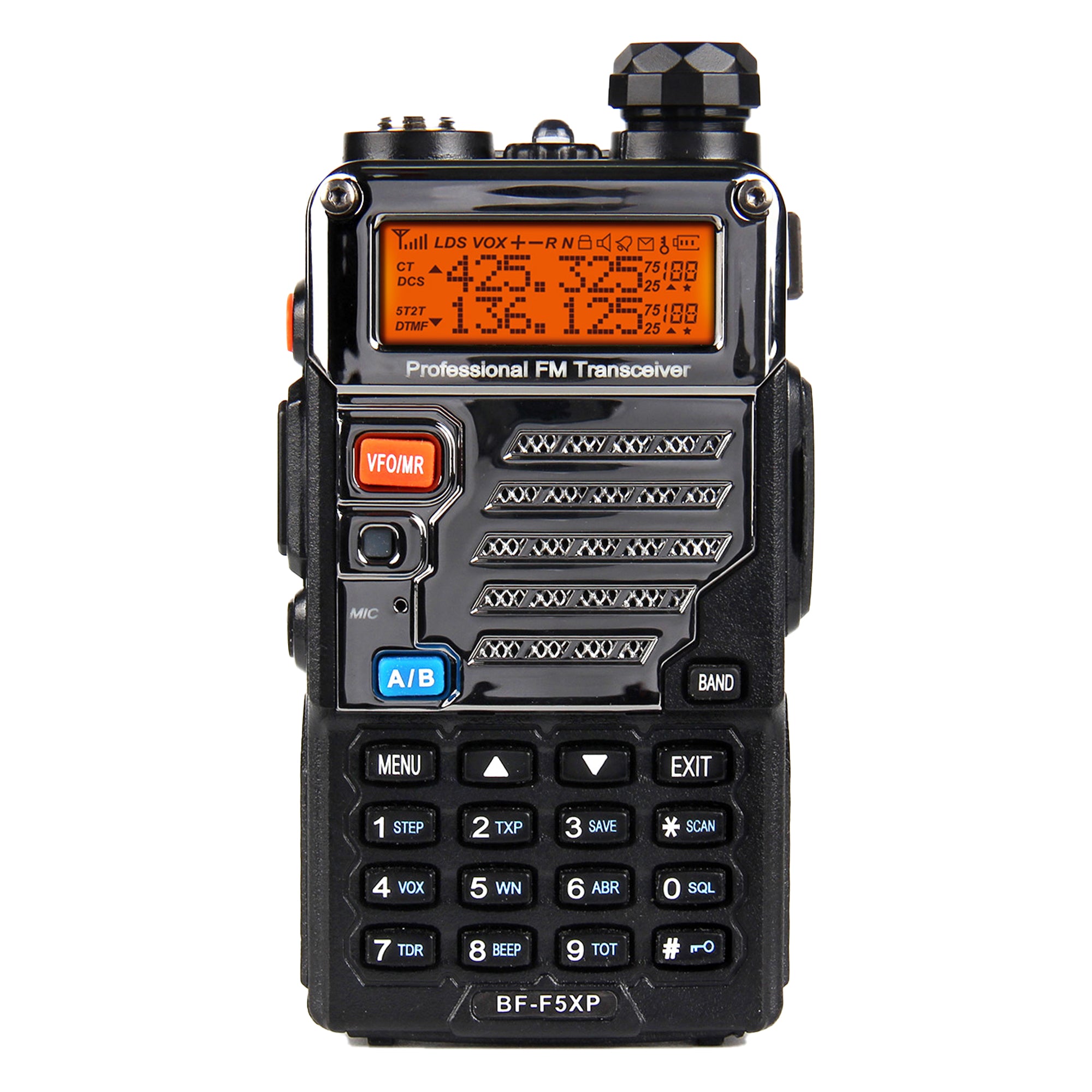 BFTECH BF-F5XP 5 Watt Dual Band Radio: VHF/UHF Amateur (Ham) Portable Two-Way Radio (IC Certified:25769-BFUV8988) - BAOFENGBFTECH
