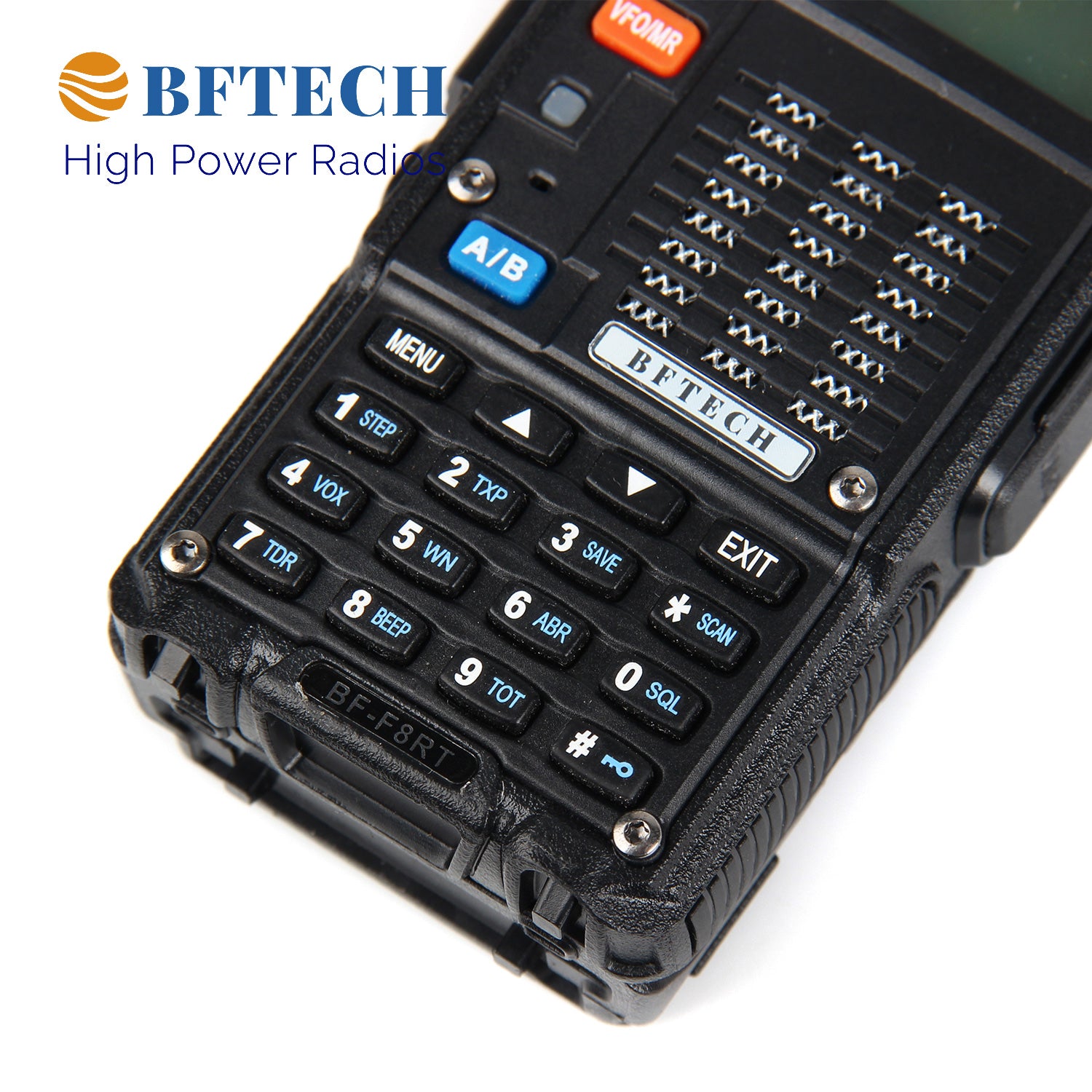 BFTECH BF-F8RT 8-Watt Dual Band Two-Way Radio High Gain NA-772R Stretchable Antenna - BAOFENGBFTECH