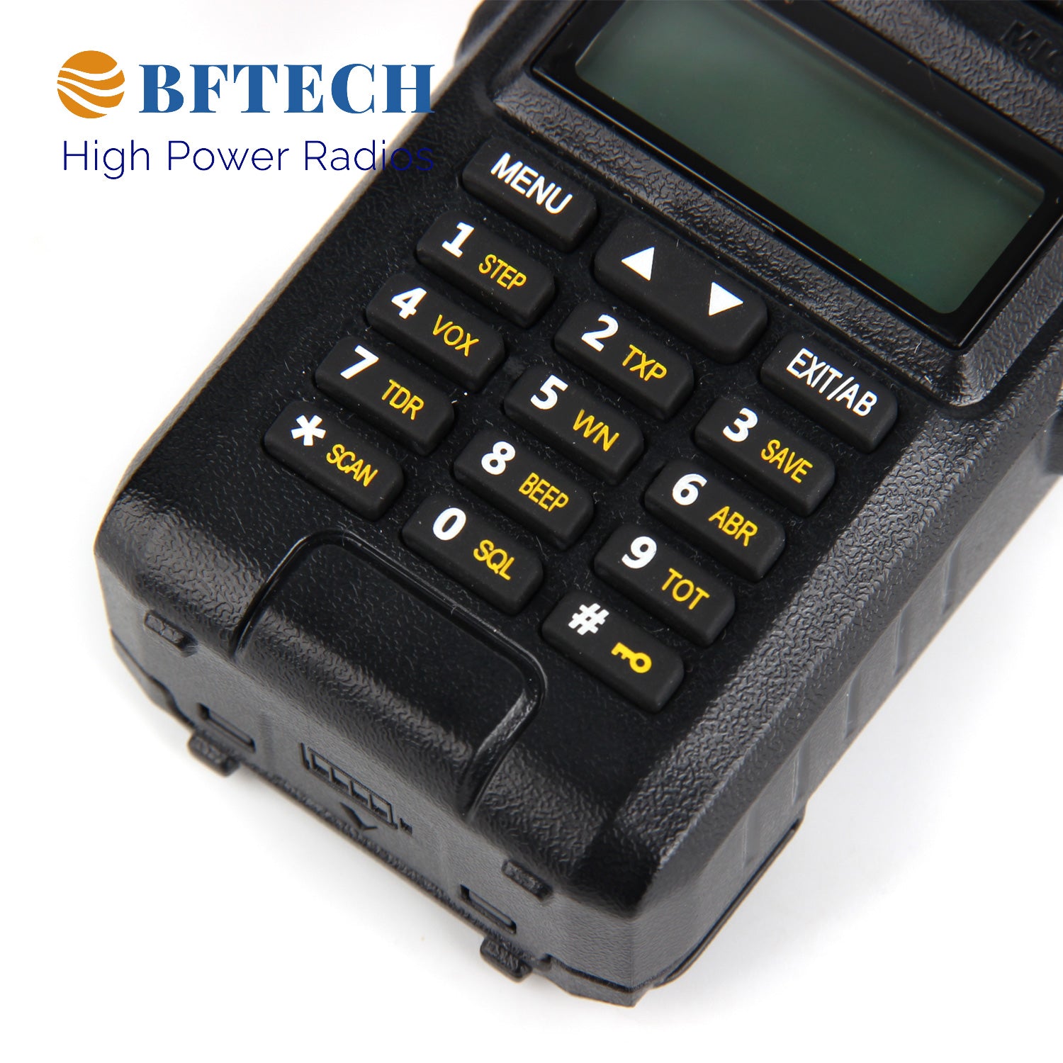 BFTECH BF-F8X3 Tri-Band 8 Watt VHF 1.25M UHF 136-174/220-260/400-520Mhz Portable Amateur Ham Two Way Radio - BAOFENGBFTECH