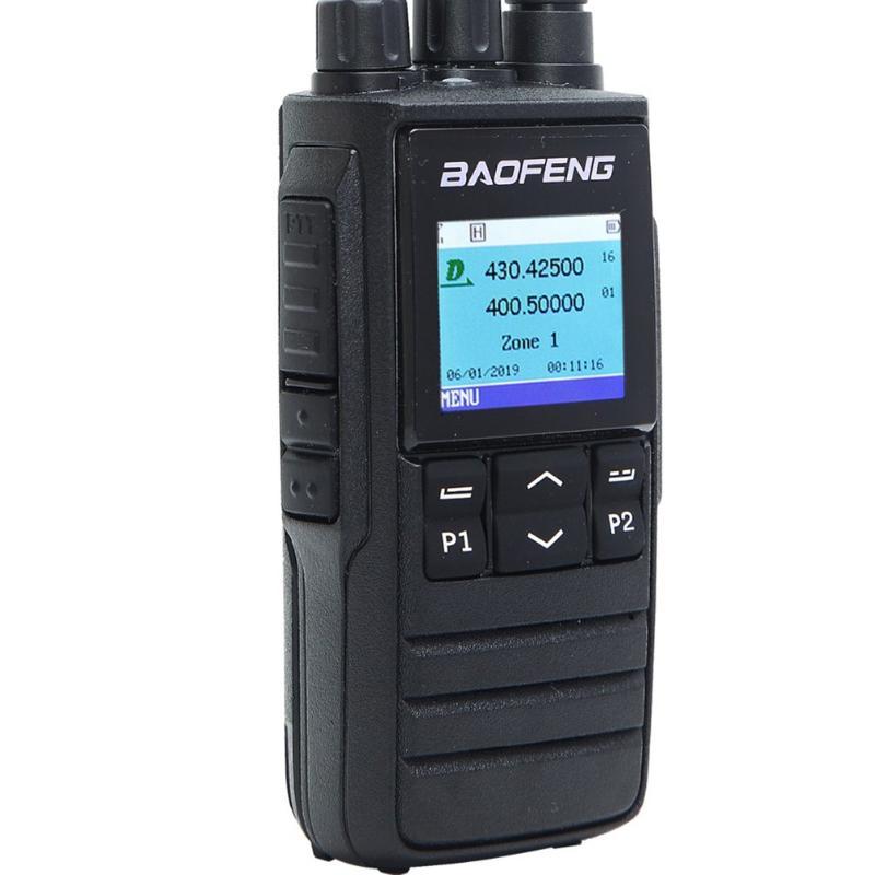 Baofeng dm-1703 dual band dual time slot dmr digital/analog tow way radio vhf/uhf mhz 1024 channels ham radio