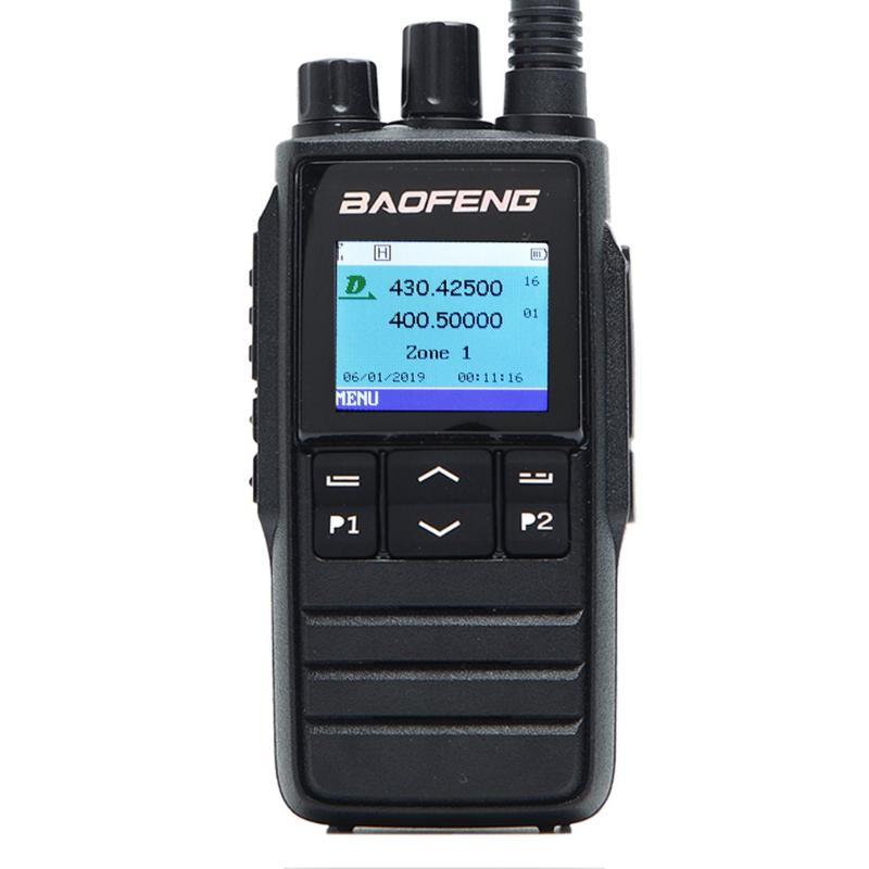 Baofeng dm-1703 dual band dual time slot dmr digital/analog tow way radio vhf/uhf mhz 1024 channels ham radio