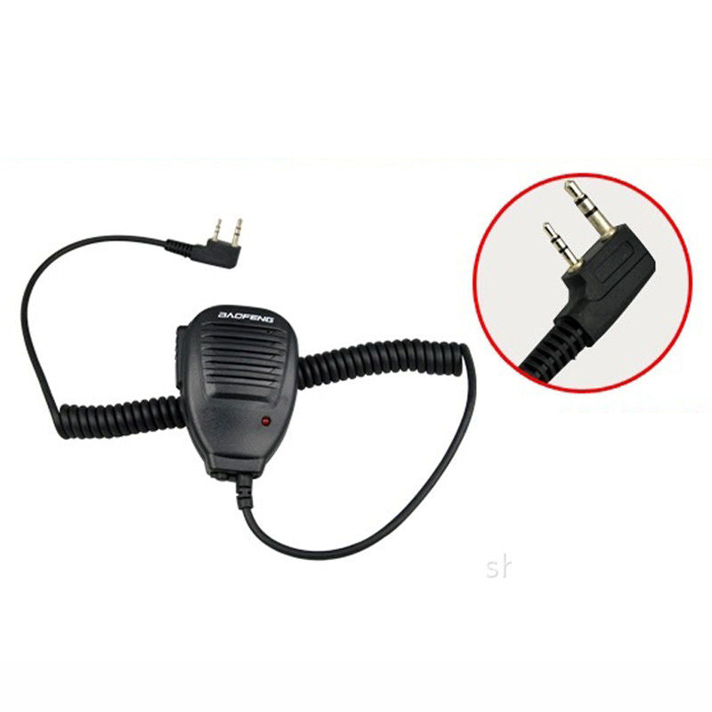 Baofeng Original Accessories Speaker Mic for Baofeng BF-F8HP BF-888S UV-5R UV-5RA UV-5RB UV-5RC UV-5RE H2 - BAOFENGBFTECH