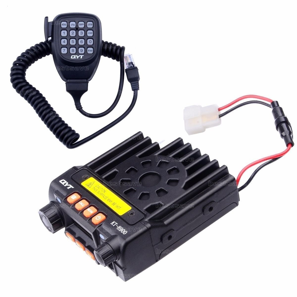 QYT KT-8900 Dual-Band VHF UHF Car/Truck Ham Mobile Transceiver Two Way Radio New(Antenna not Included) - BAOFENGBFTECH