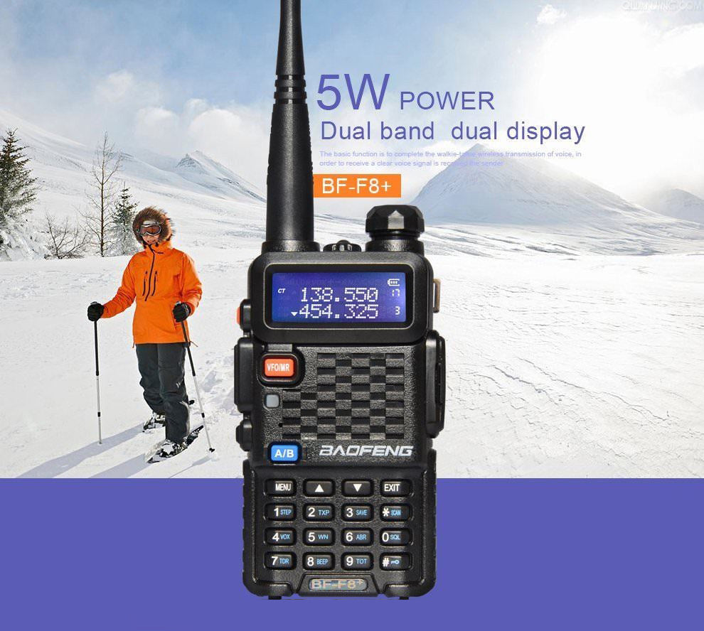 Baofeng BF-F8+ VHF/UHF Ham Radio FM Two Way Radio - BAOFENGBFTECH
