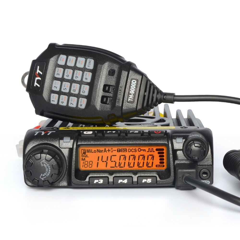 TYT TH-9000D Mobile Car Radio VHF 144-148MH 65W 200 Channels Vehicle Transceiver(IC Certification ID: 10337A-MOBILEV) - BAOFENGBFTECH