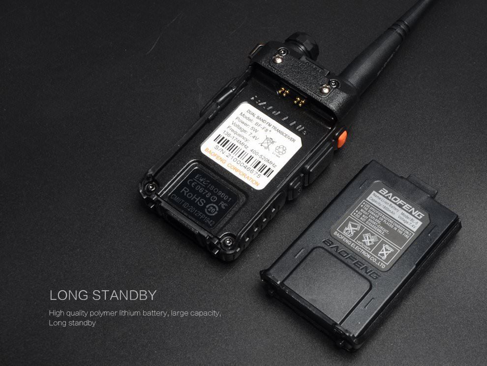 Baofeng BF-F8+ VHF/UHF Ham Radio FM Two Way Radio - BAOFENGBFTECH