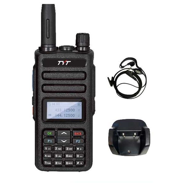 TYT MD-750 DMR two way radio 5W dual time slot dual band UHF/VHF IC Certified:10337A-MD750 - BAOFENGBFTECH