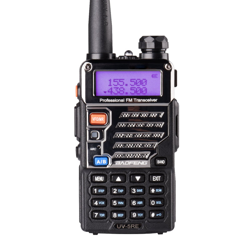 Baofeng UV-5RE UHF VHF Radio Dual-Band 128 Channels Upgrade Enhanced Metallic Version Portable Radio