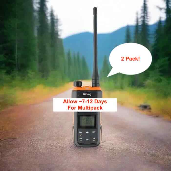 B7 Quebec Forestry Land Mobile Logging Road Overlanding Two Way Walkie Talkie Radio