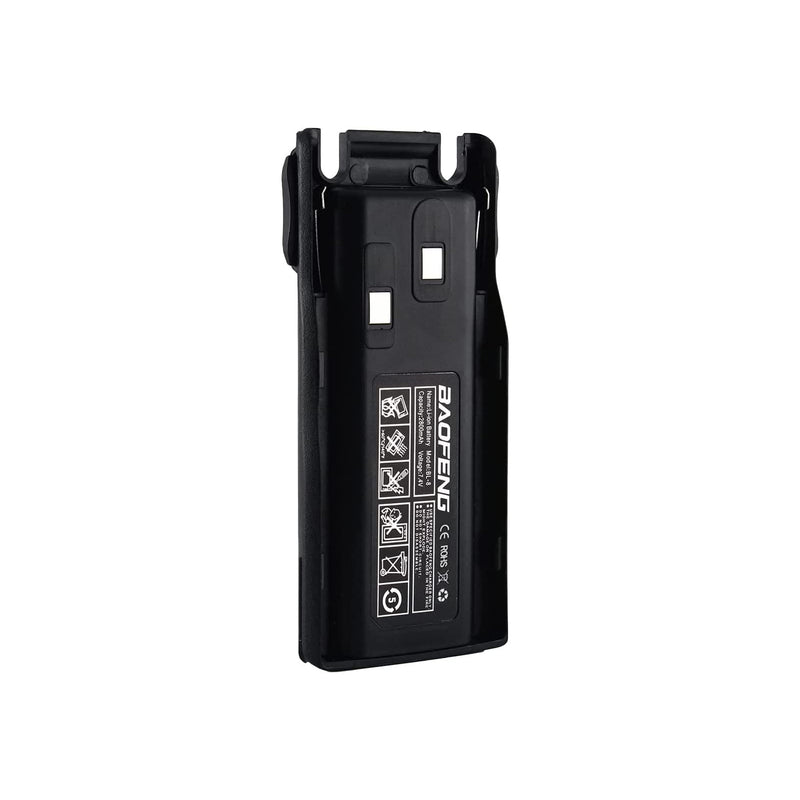 Baofeng 2800mah 7.4v bl-8 rechargeable replacement battery pack for baofeng uv-82 uv-82x uv-82c bftech uv-82rt two way radio