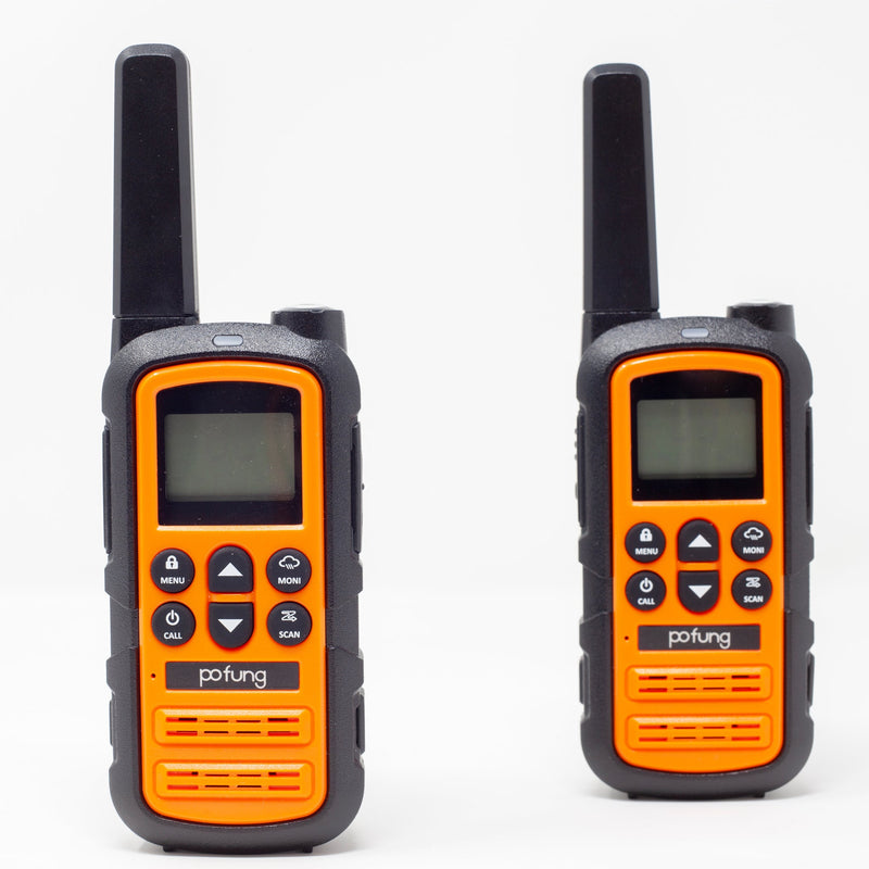 Pofung Baofeng CT23-GF1 GMRS/FRS License-Free Hand-held Radio, NOAA Channels Built-in