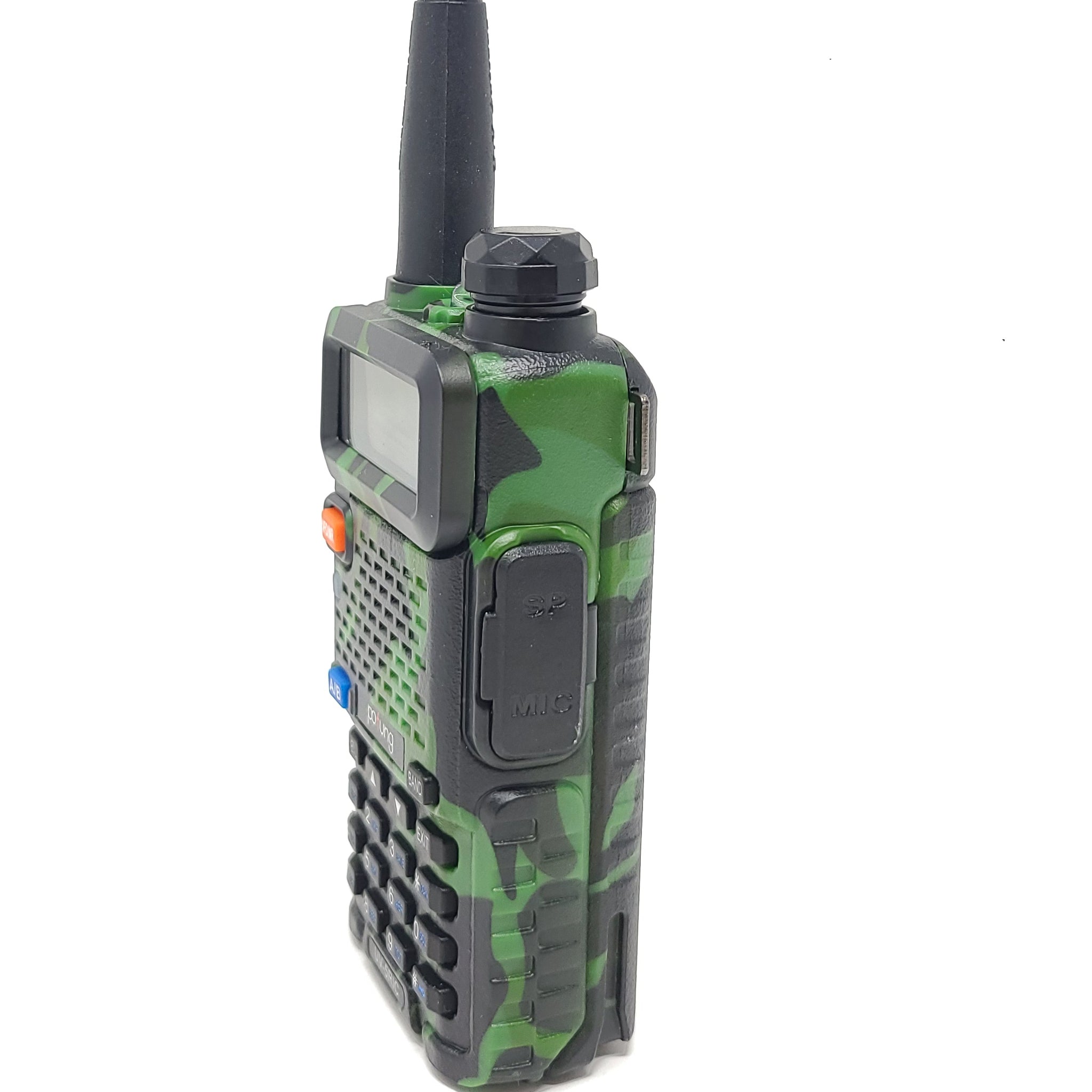 Pofung BaoFeng UV-5RIC VHF 144-148 MHz UHF 430-450 MHz Dual Band Two Way Ham Radio - Camouflage