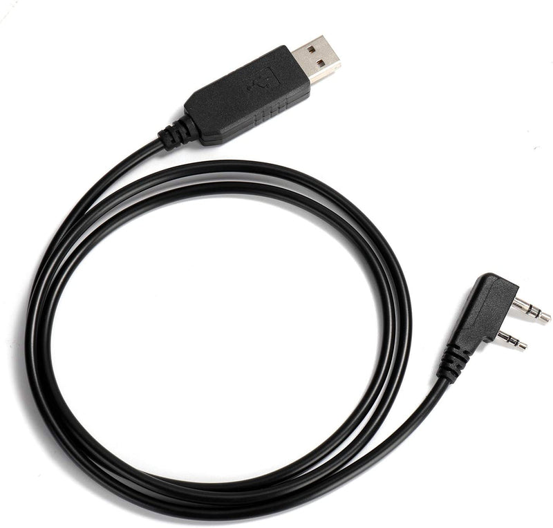 BFTECH FTDI PC01 Genuine USB Programming Cable Dual pin for BFTECH, BaoFeng, Kenwood, and AnyTone Radio - BAOFENGBFTECH