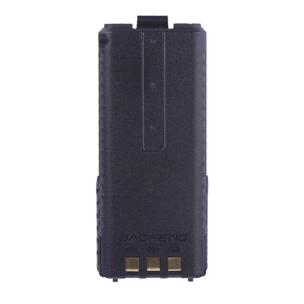 Baofeng Batterie 3800mAh Li-ion Battery ForUV-5R V2+ UV5RQ BF-F8 BF-F8+ BF-F9 BF-F8HP DM-5R Two Way Radio Walkie Talkie Black - BAOFENGBFTECH