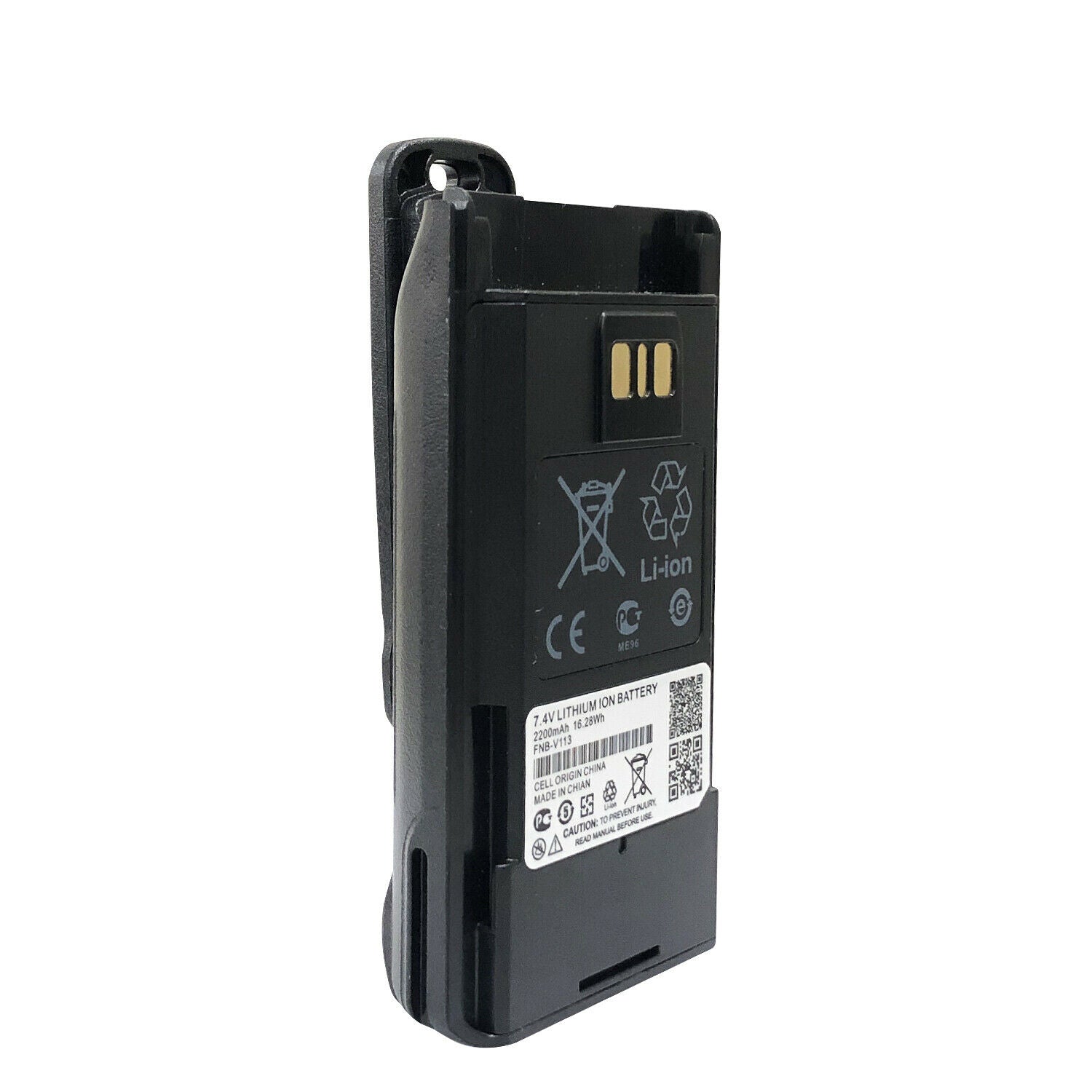 FNB-V113Li FNB-V113 Li-ion 2200mAh Battery for Vertex Standard Yaesu VX-451 VX-454 VX-459 EVX-530 EVX 531 EVX-534 EVX-539 Radio - BAOFENGBFTECH