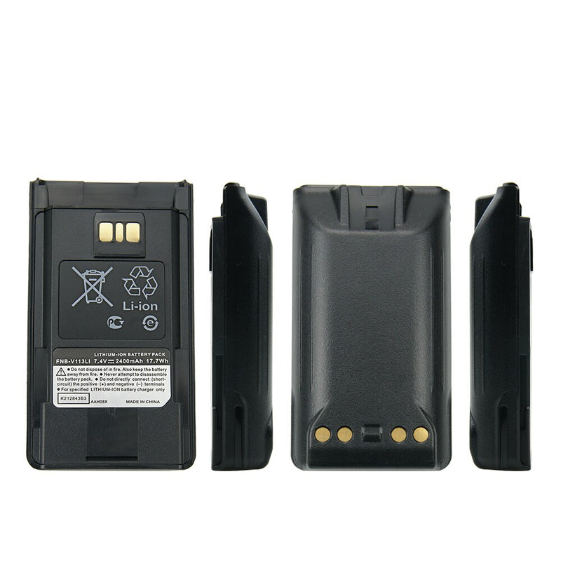 FNB-V113Li FNB-V113 Li-ion 2200mAh Battery for Vertex Standard Yaesu VX-451 VX-454 VX-459 EVX-530 EVX 531 EVX-534 EVX-539 Radio - BAOFENGBFTECH