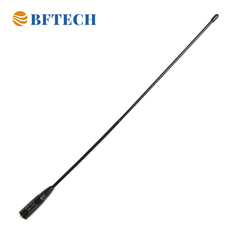 BFTECH NA-771 A 15.6-Inch Dual Band Antenna (144/430Mhz) SMA Female High gain Handheld Antenna - BAOFENGBFTECH