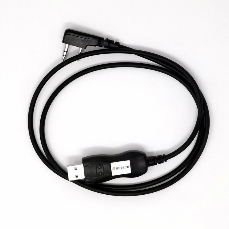BFTECH PC03 FTDI Genuine USB Programming Cable Dual pin for BFTECH, Baofeng, Kenwood, and AnyTone Radio - BAOFENGBFTECH