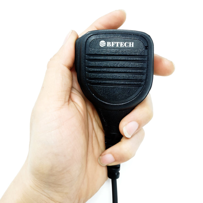 BFTECH MC-301 Platinum Series IP54 Rainproof Shoulder Speaker Mic for BaoFeng,BFTECH, Kenwood Radios - BAOFENGBFTECH