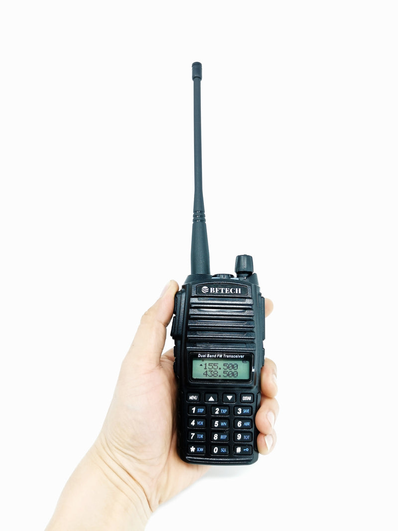 BFTECH UV-82RT High Power 8-watt dual band radio (vhf)/(uhf) amateur