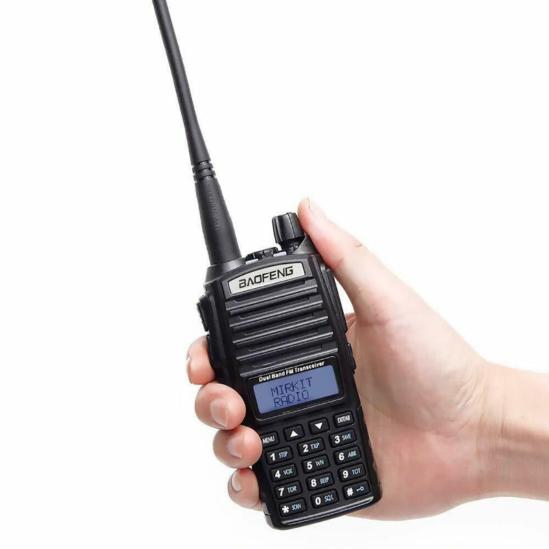 Baofeng UV-82 watt vhf/uhf dual ptt band fm ham walkie talkie two-wa
