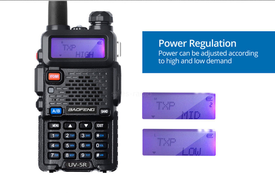 Baofeng UV-5R 8w vhf/uhf dual band radio transceiver