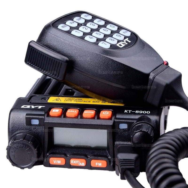 QYT kt-8900 dual-band vhf uhf car/truck ham mobile transceiver two way