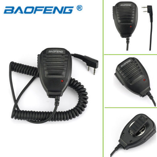 Baofeng Original Accessories Speaker Mic for Baofeng BF-F8HP BF-888S UV-5R UV-5RA UV-5RB UV-5RC UV-5RE H2 - BAOFENGBFTECH